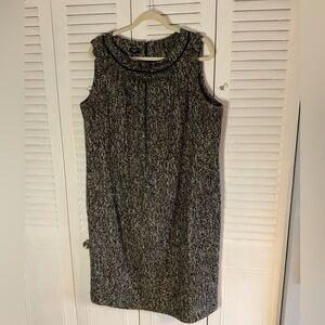 Tweed Black & White Dress